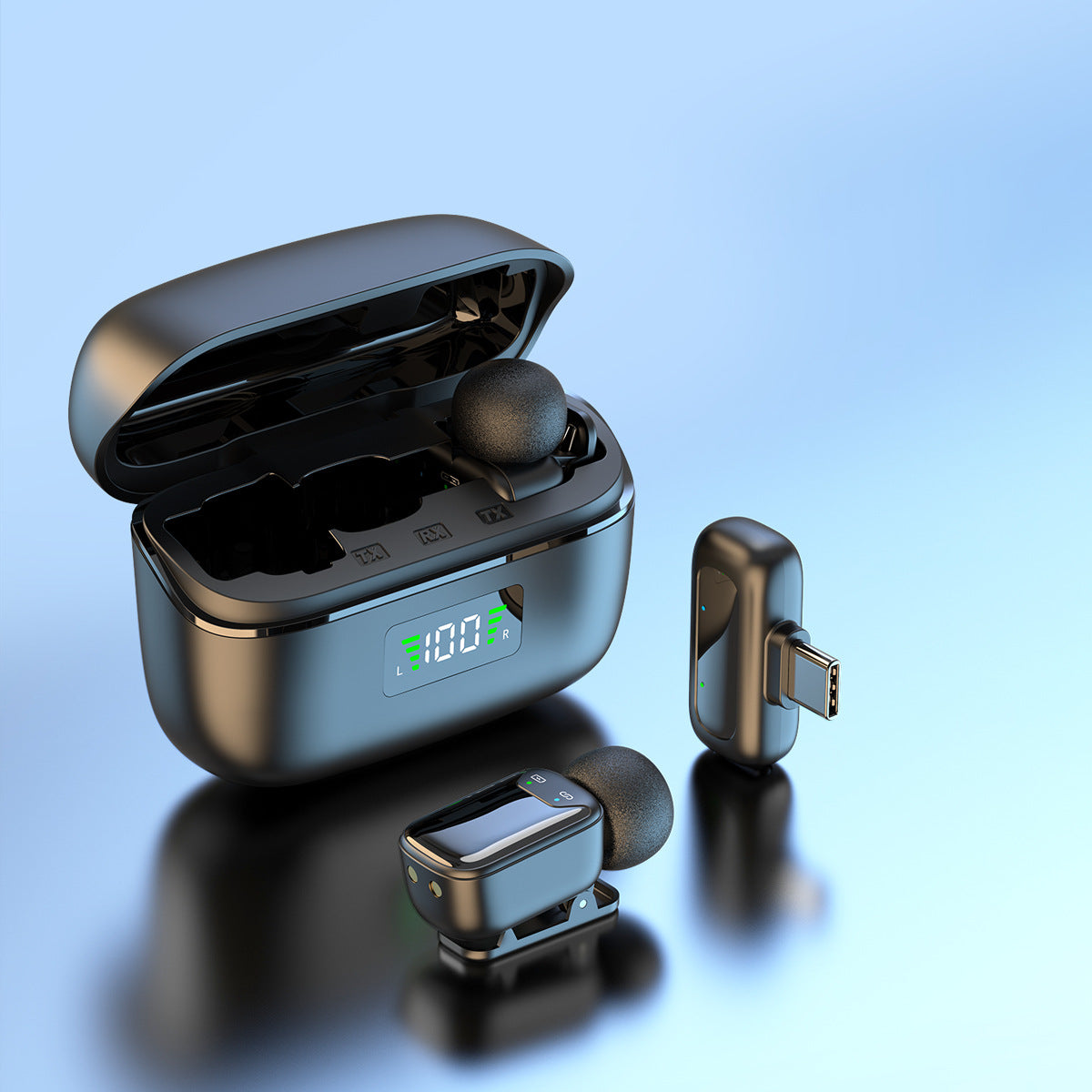 Wireless Lapel Microphone – Compact, Noise-Reducing, Universal | Evonouk