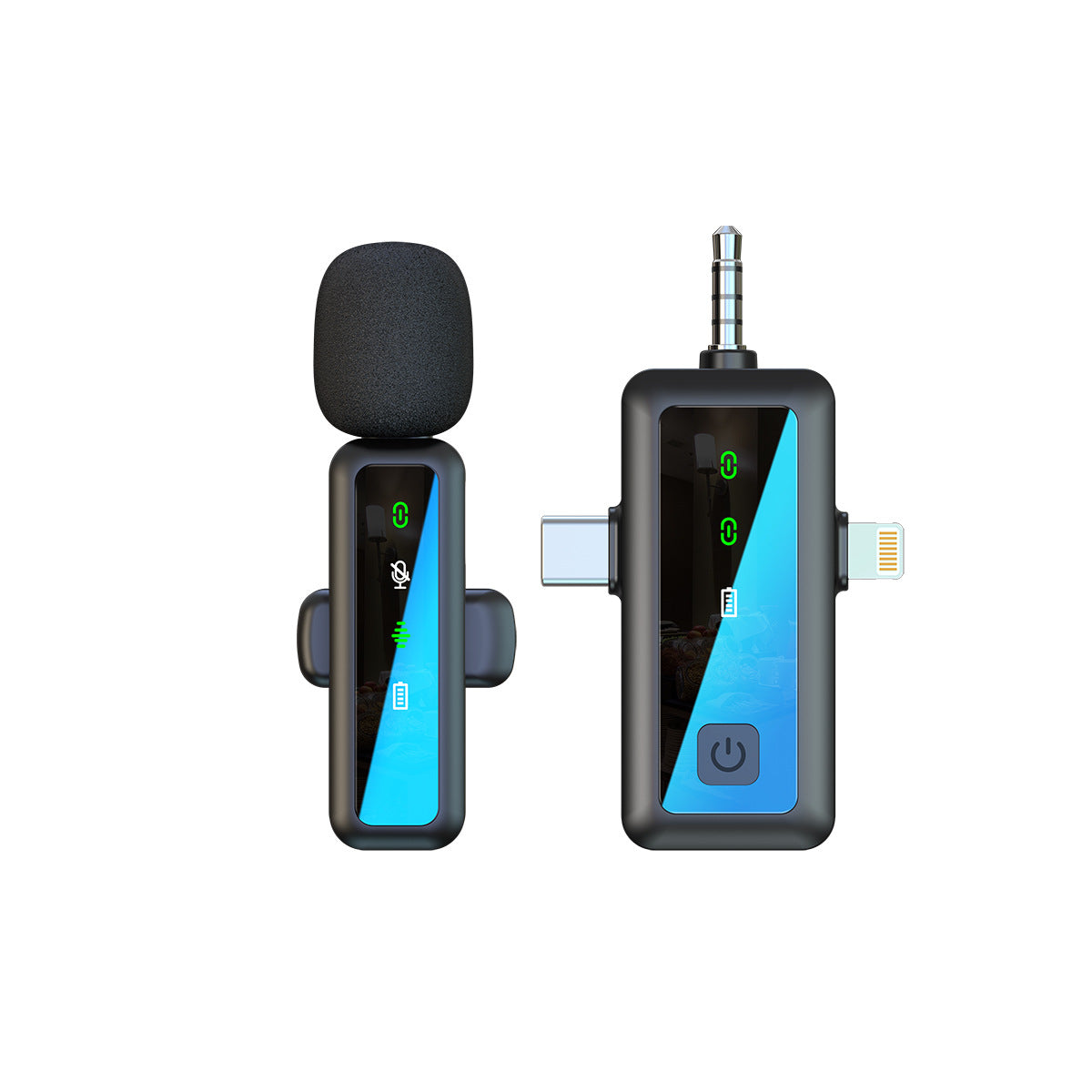 Wireless Lapel Microphone – Compact, Noise-Reducing, Universal | Evonouk