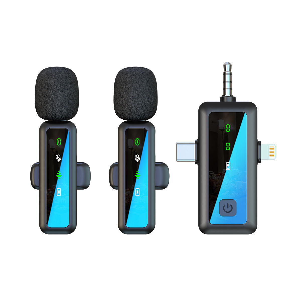 Wireless Lapel Microphone – Compact, Noise-Reducing, Universal | Evonouk