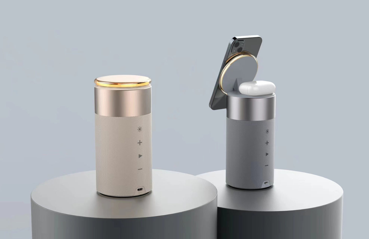 Magnetic Wireless Charging Music Desk Lamp – Evonouk