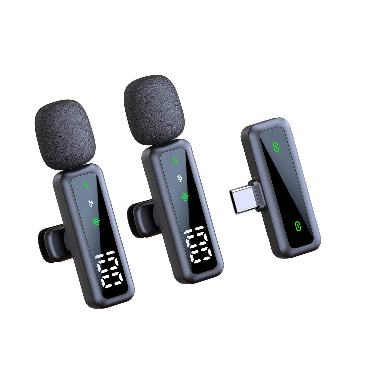 Wireless Lapel Microphone – Compact, Noise-Reducing, Universal | Evonouk