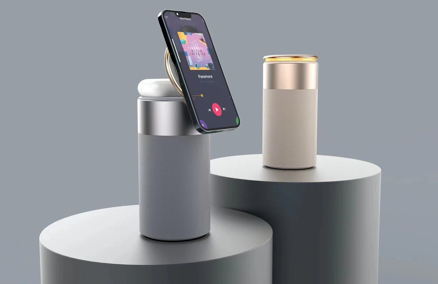 Magnetic Wireless Charging Music Desk Lamp – Evonouk