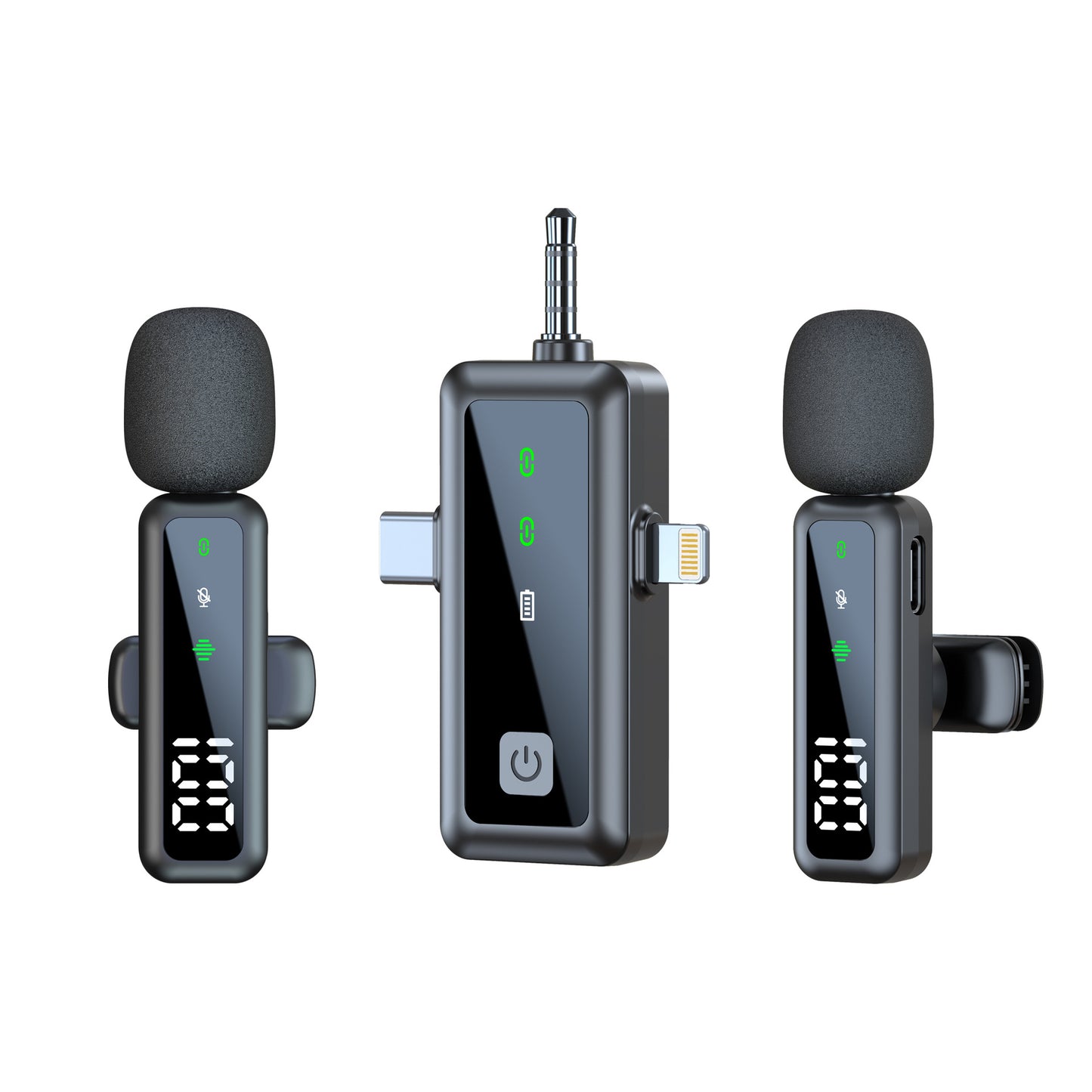 Wireless Lapel Microphone – Compact, Noise-Reducing, Universal | Evonouk