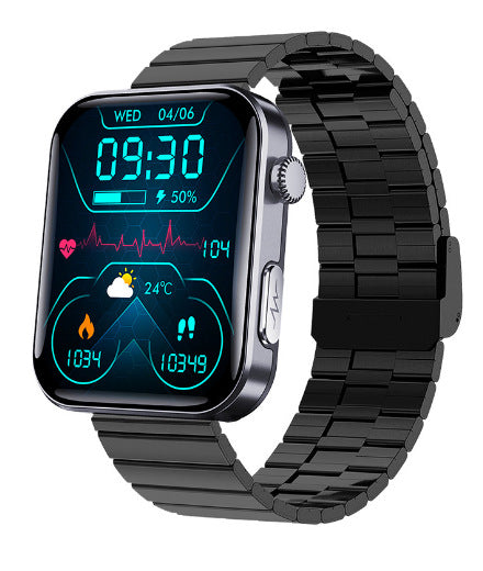 Evonouk Smartwatch – Fitness & Health Tracker - Black Bamboo Knot