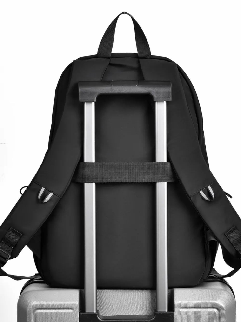 Backpack with multiple pockets and suitcase strap, Evonouk