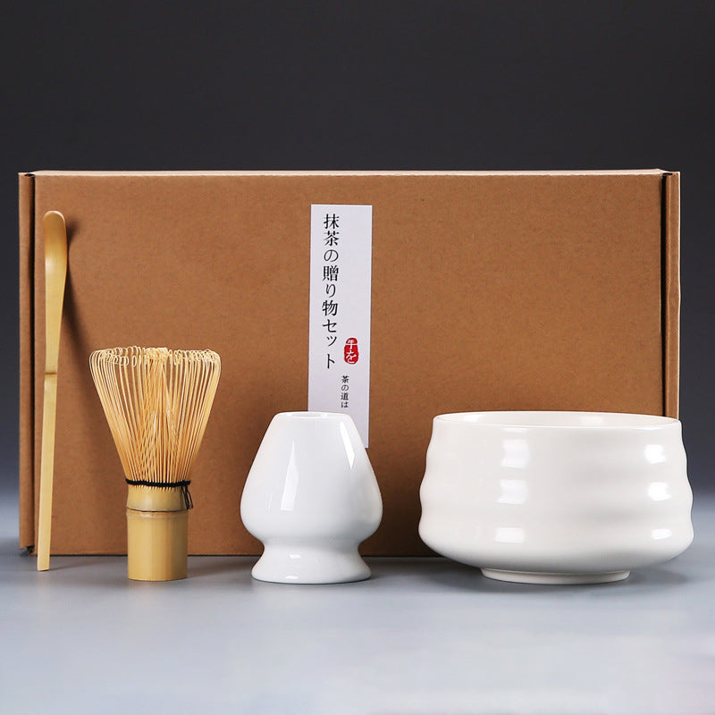 Matcha Making Kit in white - Evonouk 