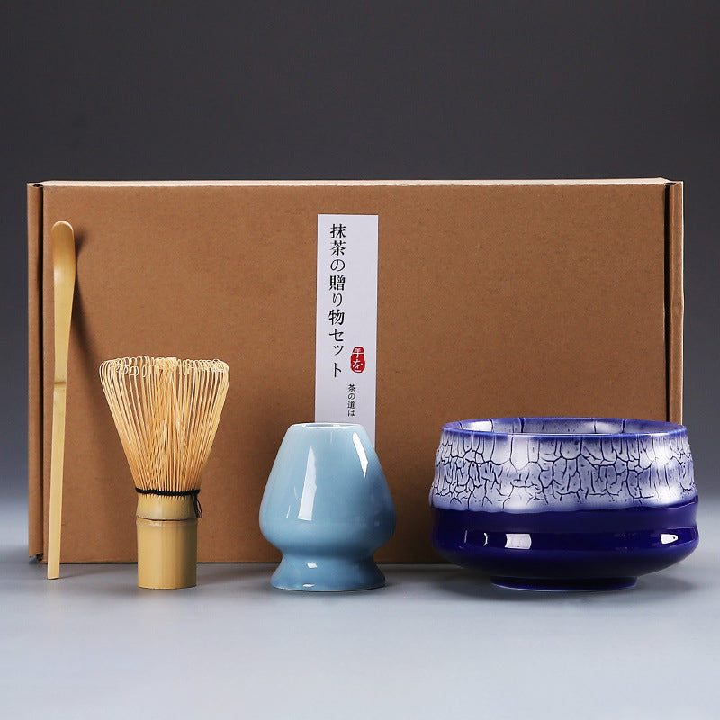 Matcha Making Kit in blue - Evonouk 